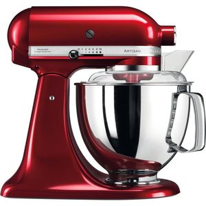 Batidora KitchenAid Artisan Plus KSM175PSRBK Bowl de Acero 4.83 Lts Rojo