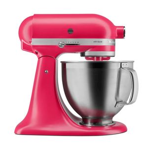 Batidora KitchenAid Artisan KSM195PSRHI Bowl de Acero 4.83 Lts Hibiscus