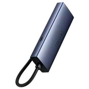 Hub BASEUS A01430 5 Puertos Gris