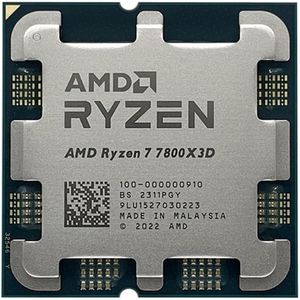 Procesador AMD Ryzen 7 7800X3D AM5 Video Integrado Sin Cooler