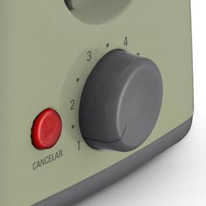 Tostadora YELMO TO3006V 700 Watts Verde