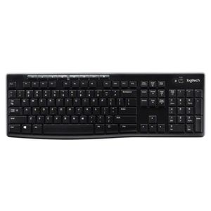 Teclado Inalámbrico LOGITECH K270 Negro
