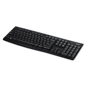 Teclado Inalámbrico LOGITECH K270 Negro