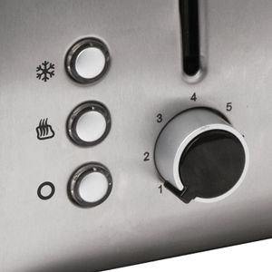 Tostadora PEABODY PE-T8520 7 Niveles 4 Bahias 1600W Inox
