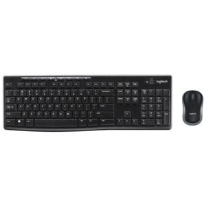 Kit Teclado y Mouse Inalámbrico LOGITECH MK270 Negro