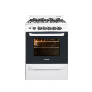 Cocina ESKABE Q10 B 4 Hornallas Multigas 57 cm Blanco