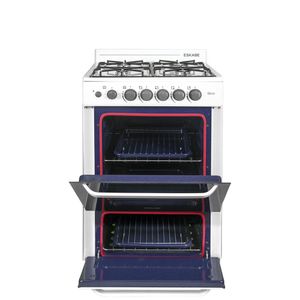 Cocina ESKABE Q10 B 4 Hornallas Multigas 57 cm Blanco