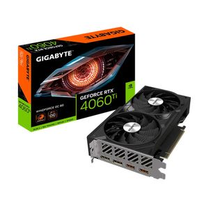 Placa de Video GIGABYTE RTX 4060 Ti WINDFORCE OC 8GB