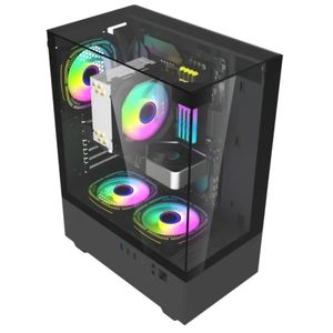 Gabinete MLOGIX VIEW MAX 270 WaterCooling Sin Fuente
