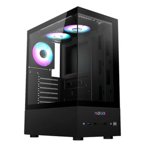Gabinete MLOGIX VIEW MAX 180 Sin Fuente