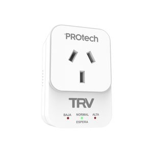 Protector de Tensión TRV Modelo F para Heladera Lavadora