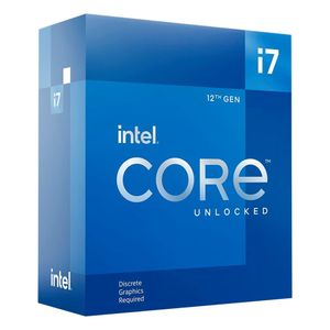 Procesador Intel Core i7 12700KF 12va Gen Socket 1700 5.00 GHz