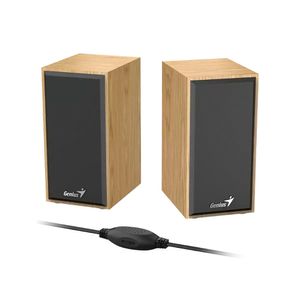 Parlante USB GENIUS SP-HF180 Madera de Pino