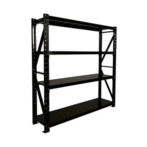 Estantería CASSÉ Home Metalica 200x200x60 Negro Combo x3