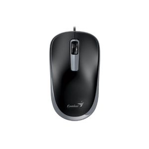 Mouse GENIUS DX-125S USB Silencioso Negro y Gris