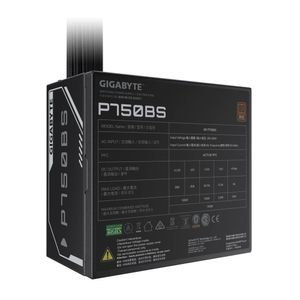 Fuente GIGABYTE 750W 80+ Bronze