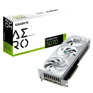 Placa de Video GIGABYTE GeForce RTX 5070 Aero OC 12GB
