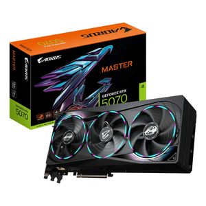 Placa de Video GIGABYTE AORUS GeForce RTX 5070 Master 12GB