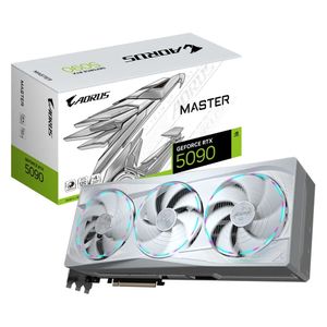 Placa de Video GIGABYTE AORUS GeForce RTX 5090 Master Ice 32GB