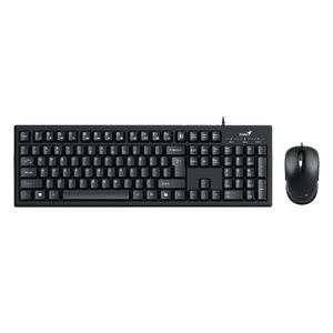 Kit Teclado y Mouse GENIUS KM-100SE Negro