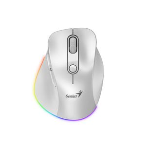 Mouse Bluetooth GENIUS 9000S Pro Ergonómico Blanco