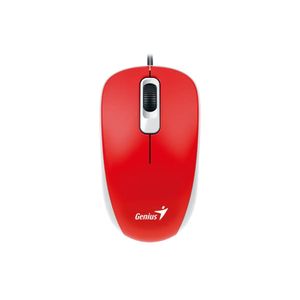 Mouse GENIUS DX-110 G5 Cableado USB Rojo