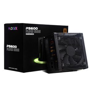 Fuente MLOGIX PS600 600W Flow Max 80 Plus