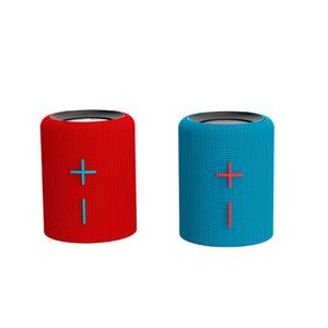 Parlante portátil STROMBERG TWIN 2 10W Bluetooth 2 en 1 Rojo Azul