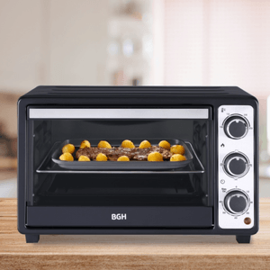 Horno Eléctrico BGH DUO BHE25M25I 1380W 25 Lts Grill