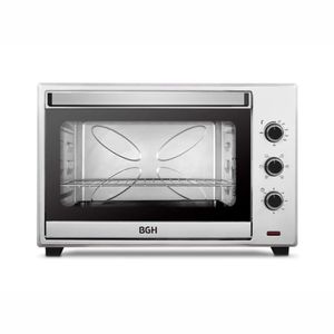 Horno Eléctrico BGH SILVER BHE60S22 2200W 60 Lts Doble Grill Convección OUTLET