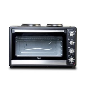 Horno Eléctrico BGH BHE64M20AN 2200W 64 Lts con Anafe Doble Grill OUTLET