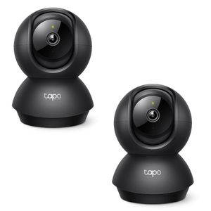 Kit x2 Cámaras de seguridad Interior TP-Link TAPO C211 2K 3MP Detección por IA y Llanto de Bebé
