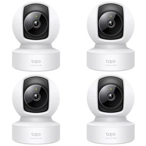 Kit x4 Cámaras de seguridad Interior TP-Link TAPO C222 QHD Ethernet y Wi-Fi